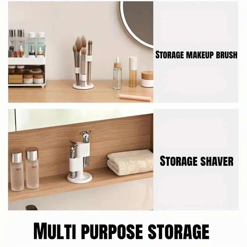 Desktop Pencil Pen Storage Rack That Can Rotate 360 Degrees Office