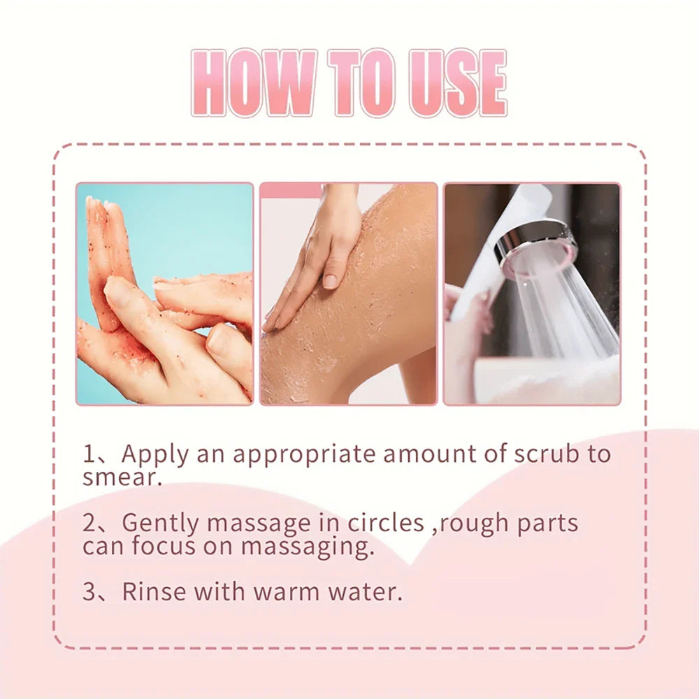 SUYARUN Kojic Acid Body Scrub – Brightening & Dark Spot Fading