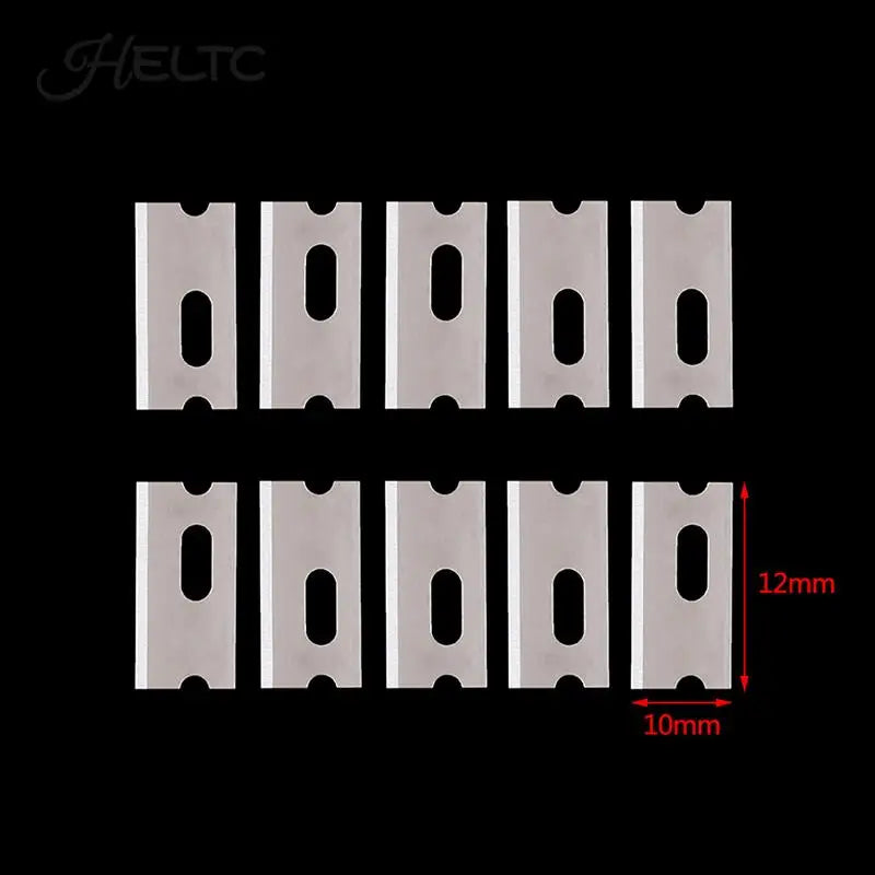 10-Pack Metal Replacement Blades for Network Cable Crimper Crimper Replacement Blades Peaceful Pleasures Health and Wellness 10Pcs 2