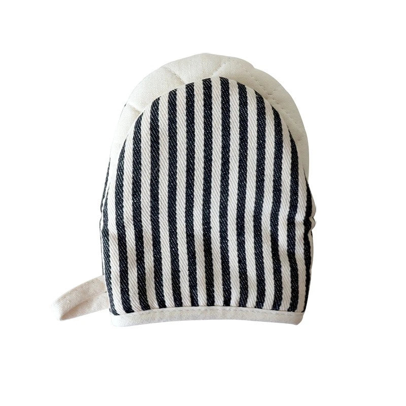 Japanese Duck Mouth Striped Oven Mitt | Heat Resistant Kitchen Glove