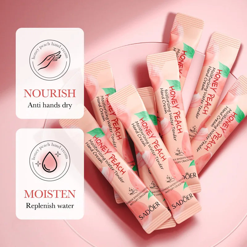 Avocado & Peach Hand Cream – 20-Piece Moisturizing Box
