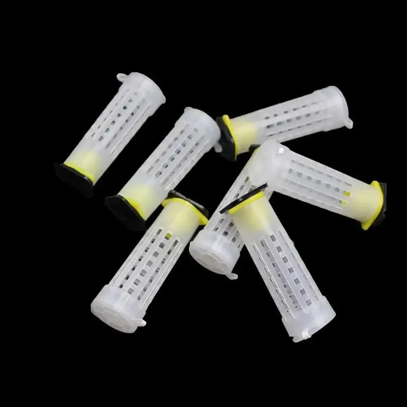 Beekeeping Bee Plastic Queen Rearing Cage Cup Box Protection Cover