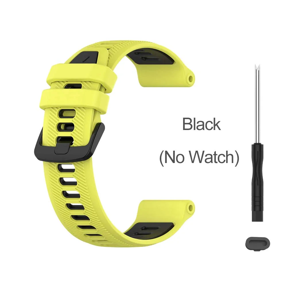 22mm Silicone Band for Garmin Forerunner 965/955/945/935