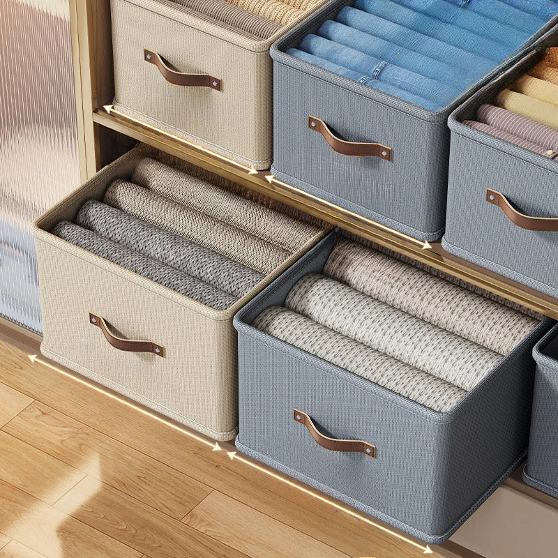 Foldable Wardrobe Organizer Box – Clothes, Jeans & Underwear