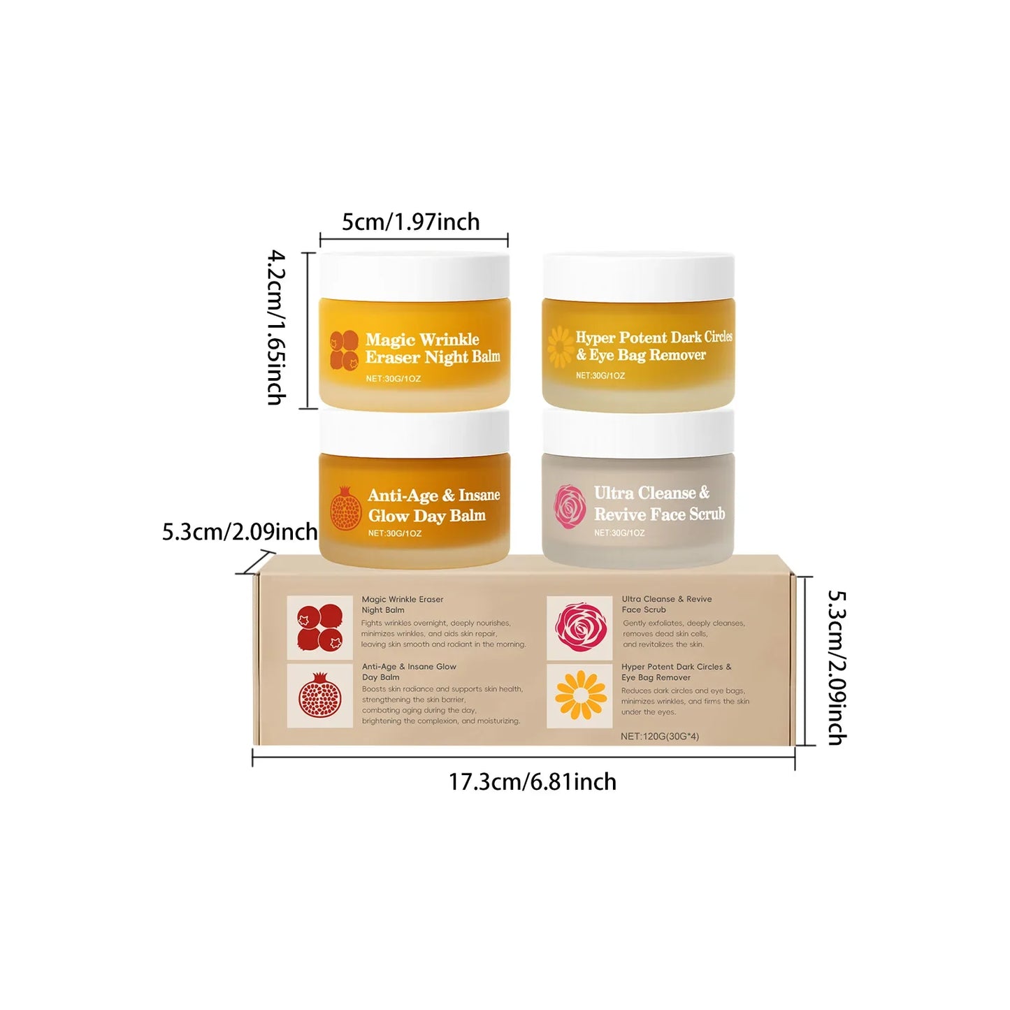Hoygi Day & Night Skincare Set – Firming, Moisturizing & Eye Care