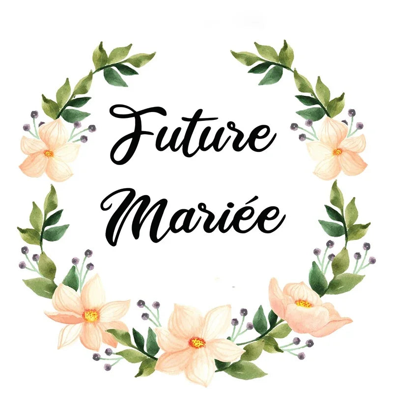 French Future Mariée Bridal Veil – Bachelorette Party Gift