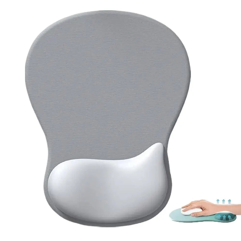 Ergonomic Wrist Rest Mouse Pad Comfortable Wrist Rest Support Mouse Pad Pain Relief Non Slip Gaming Mouse Pad for Computer Peaceful Pleasures Health and Wellness C