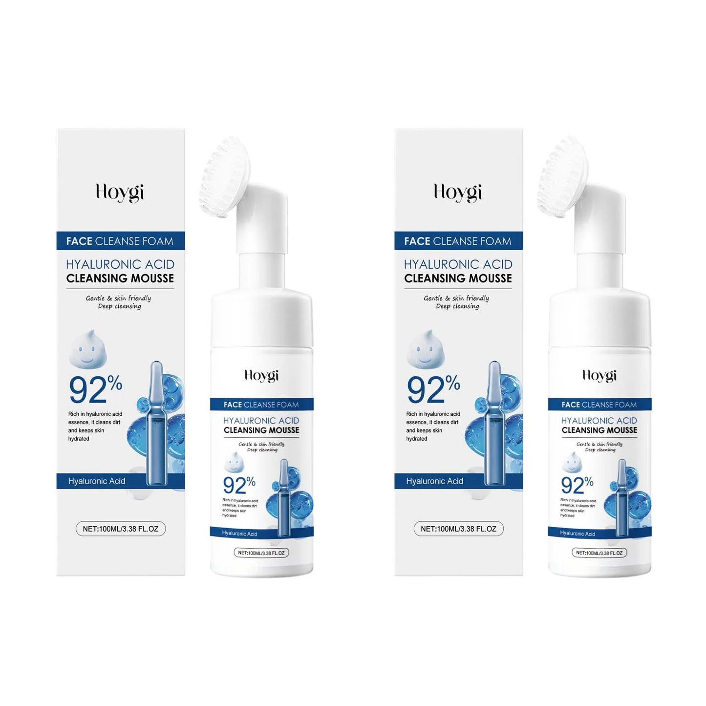 Hyaluronic Acid Cleansing Foam – Oil Control & Brightening Wash