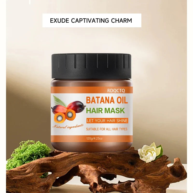 120g Batana Oil Hair Mask – Shine & Deep Nourishment Treatment