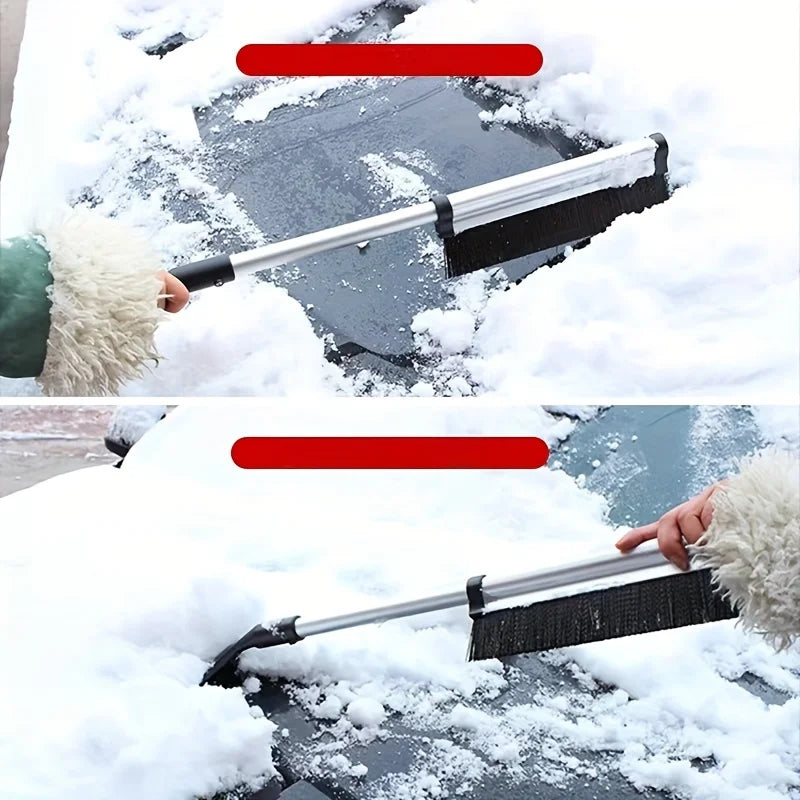 Car Ice Scraper & Snow Shovel – Universal Windshield Tool