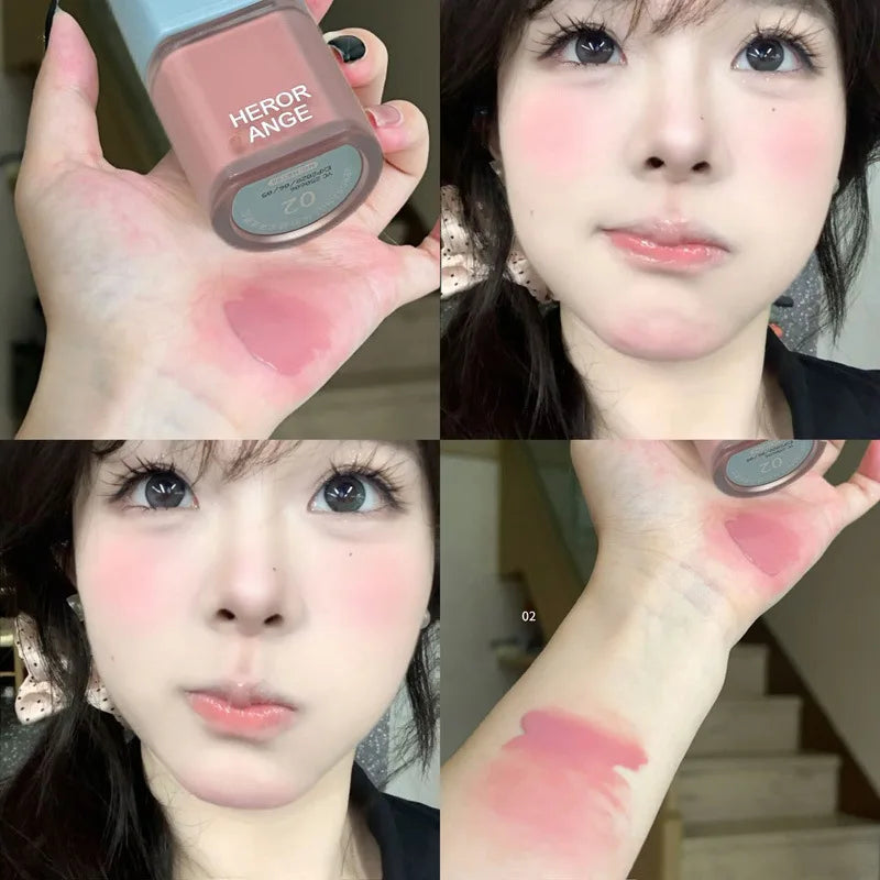 Matte Liquid Blush Face Cheek Tint | Natural Rouge 10g