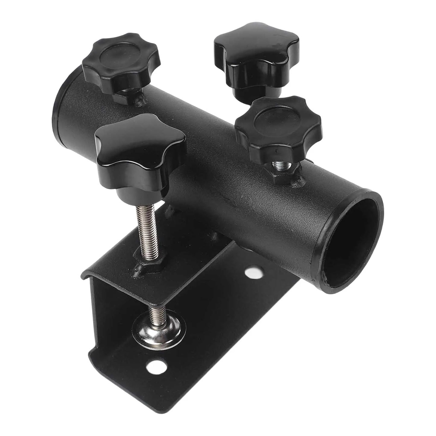 Balcony Umbrella Holder Base Clamp Garden Fence Parasol Decking