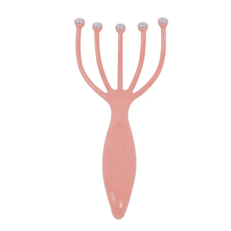 Head Massager Instrument for Scalp Stress Relax, Neck Massage, Pressure and Itch Relief, Pain Relief, Octopus Spa Peaceful Pleasures Health and Wellness 02