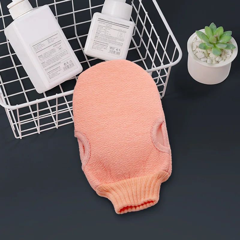 Exfoliating Bath Gloves – Body Scrub & Spa Shower Massage