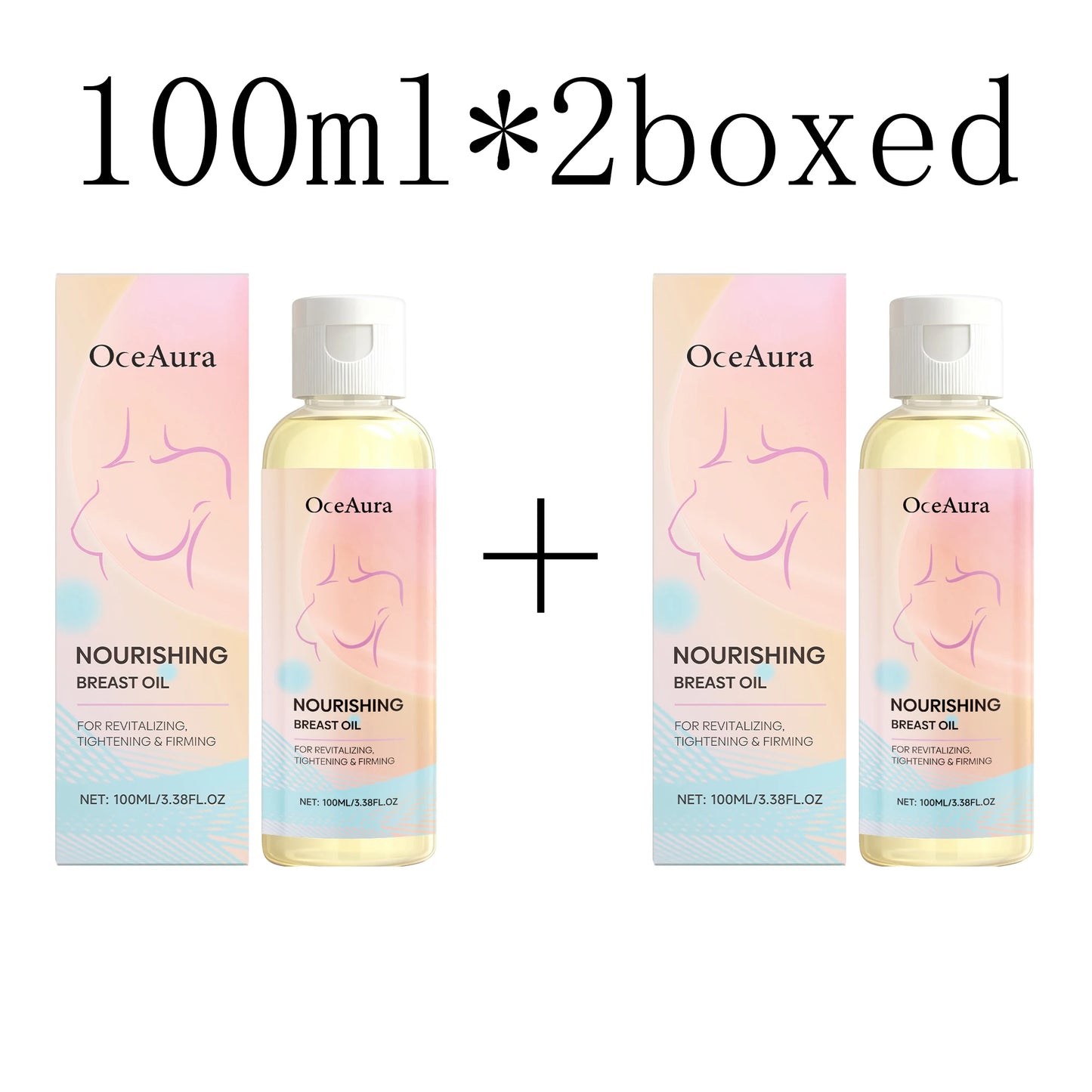 OceAura Breast Massage Oil – Firm & Nourish Skin Contours
