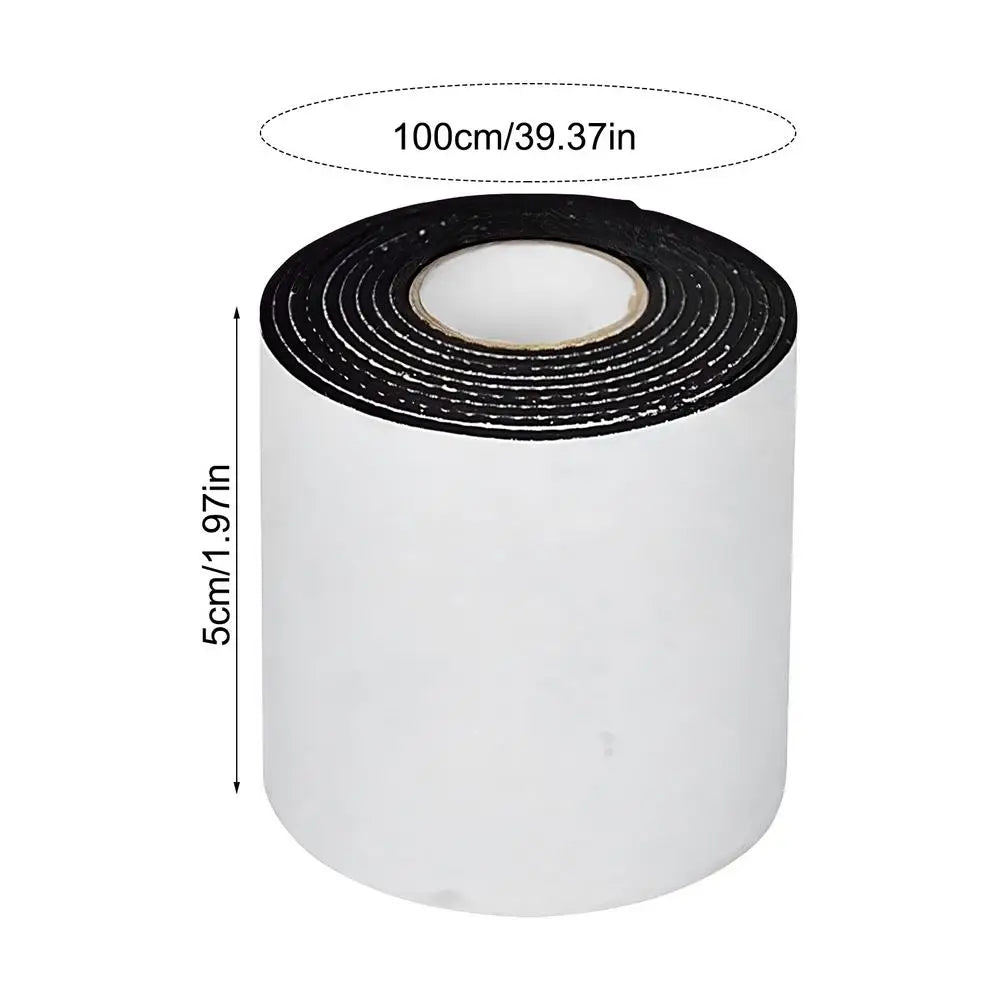 Anti-Slip Rubber Sole Protector Roll | Noise-Reducing Shoe Pad Shoe Sole Protector Peaceful Pleasures Health and Wellness 5x100cm