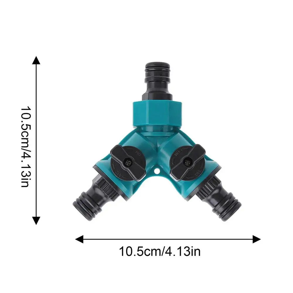 Garden Hose Splitter | Multi-Outlet Adjustable Tap Divider