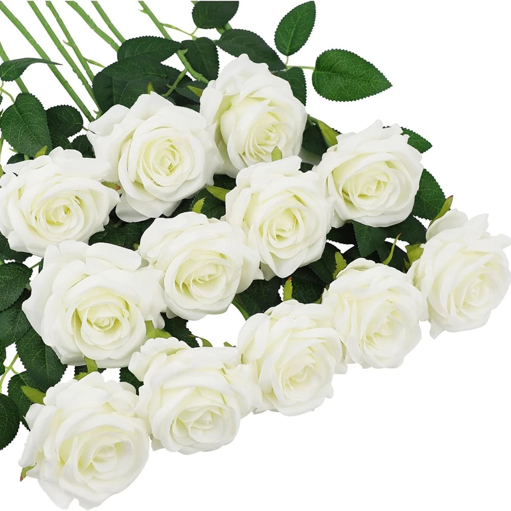 Faux Silk Rose Bouquet | Wedding, Home & Party Décor
