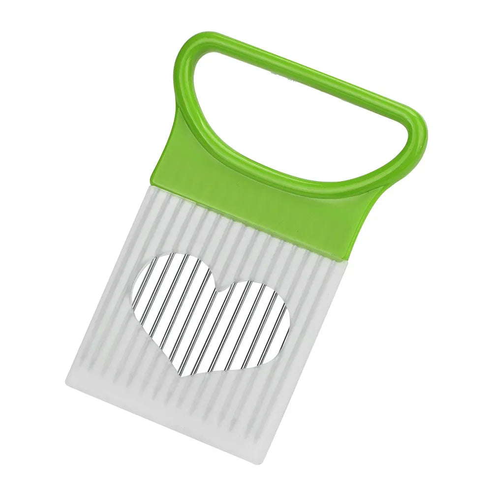 Stainless Steel Onion & Vegetable Slicer Holder Fork