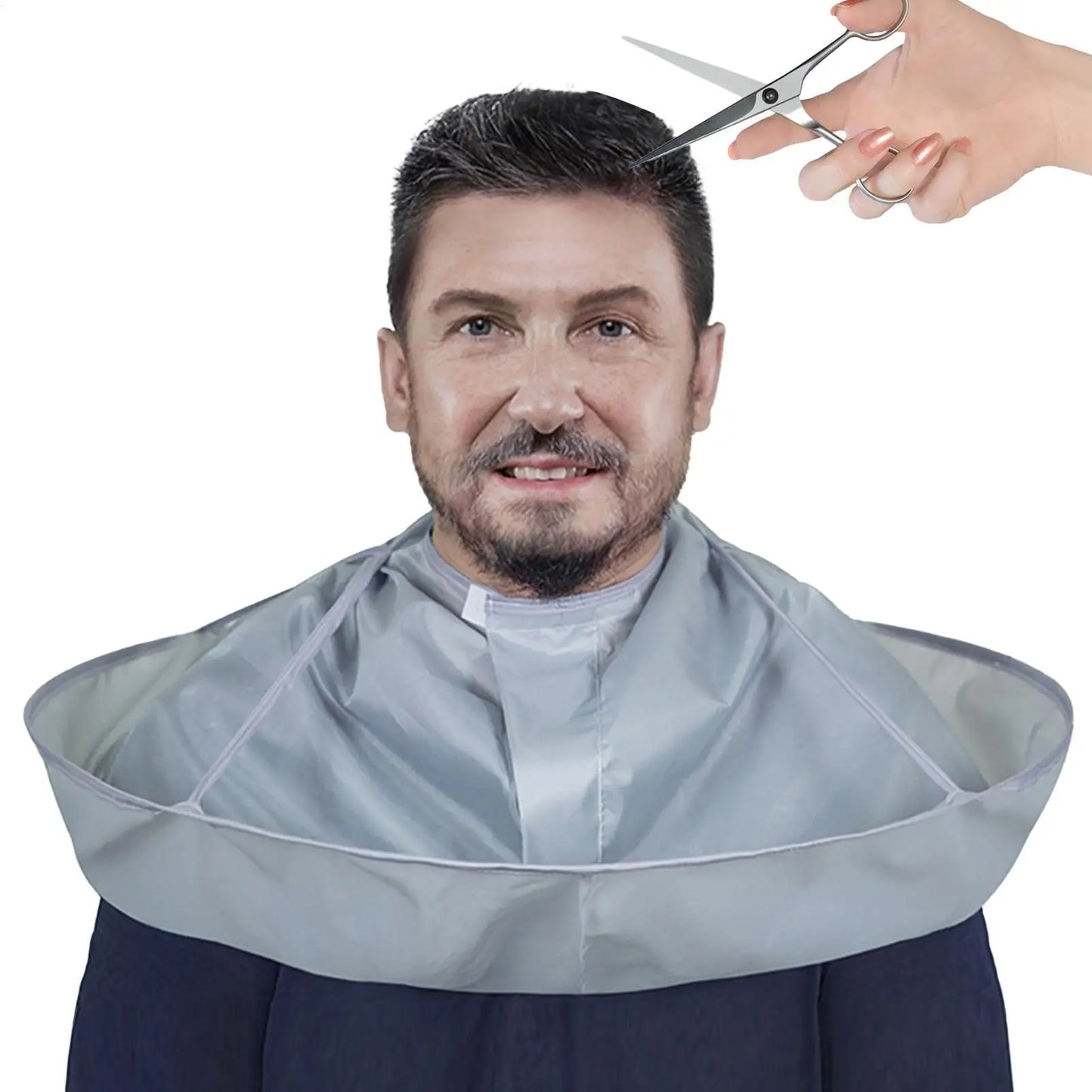 Waterproof Foldable Barber Cape – Umbrella Haircut Cape