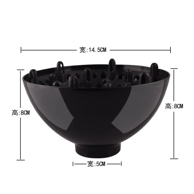 Barbershop Special Curling Dryer Large Head Stereotype Hair Head Diffuser Hood Diffuser Hairdryer Peaceful Pleasures Health and Wellness