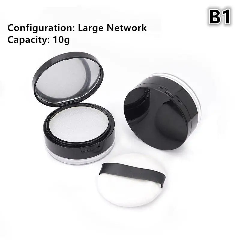 Portable Air Cushion Puff Box with Mirror & Powder Puff