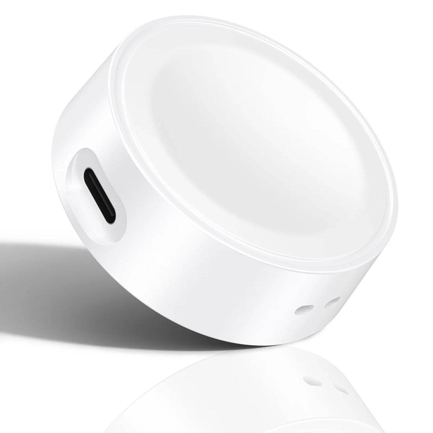 Watch Charger Single Head For Samsung Galaxy Watch 7/6/5/4 40/44mm Charging Dock For Galaxy Watch 4/6 Classic 42/46mm 43/47mm Peaceful Pleasures Health and Wellness White