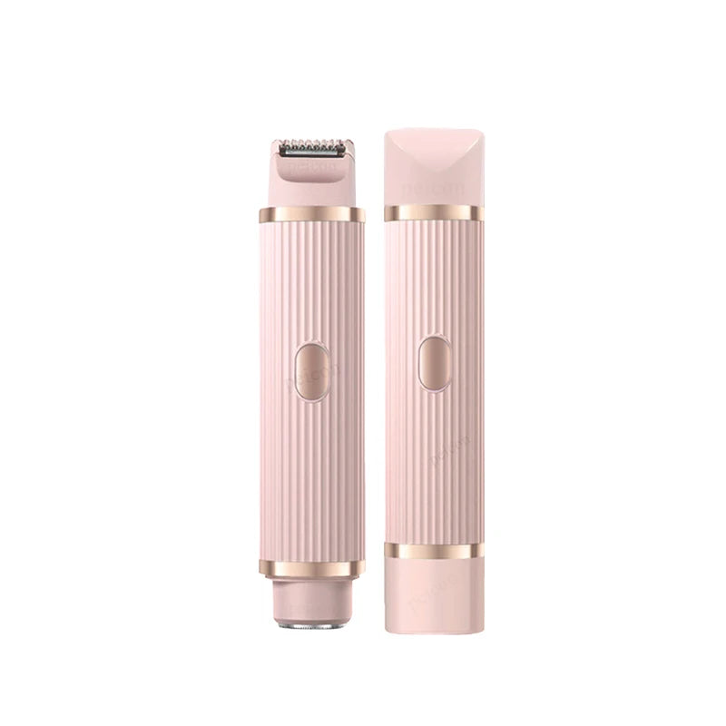 Electric Razor for Woman Bikini Trimmer Body Epilator Women Electric Shaver for Private Area Underarm Legs Facial Hair Removal Peaceful Pleasures Health and Wellness Pink
