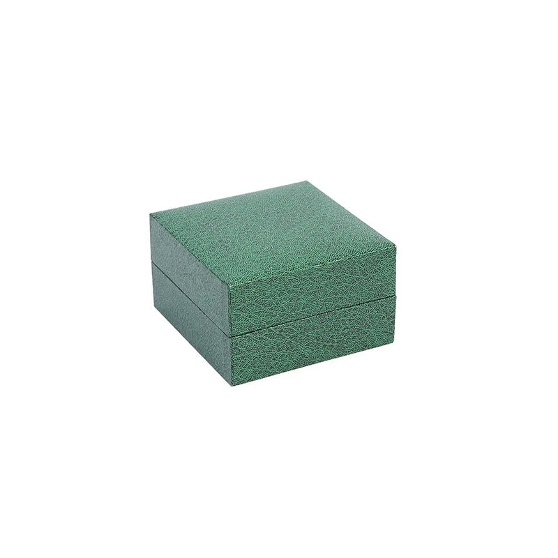 Flip Top Watch Box – Flannel Lined PU Leather Gift Storage