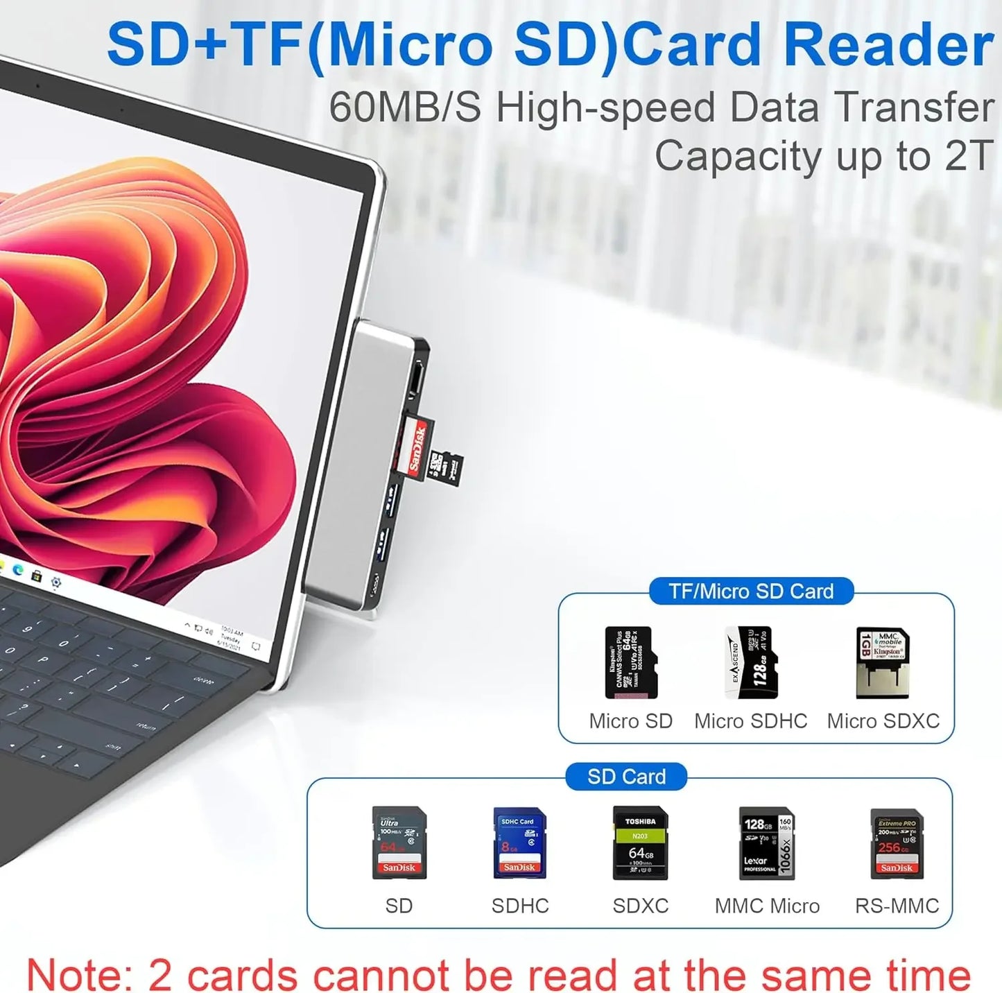 USB-C Hub for Surface Tablets | 4K HDMI Thunderbolt 4 Computer Accessories Peaceful Pleasures Health and Wellness