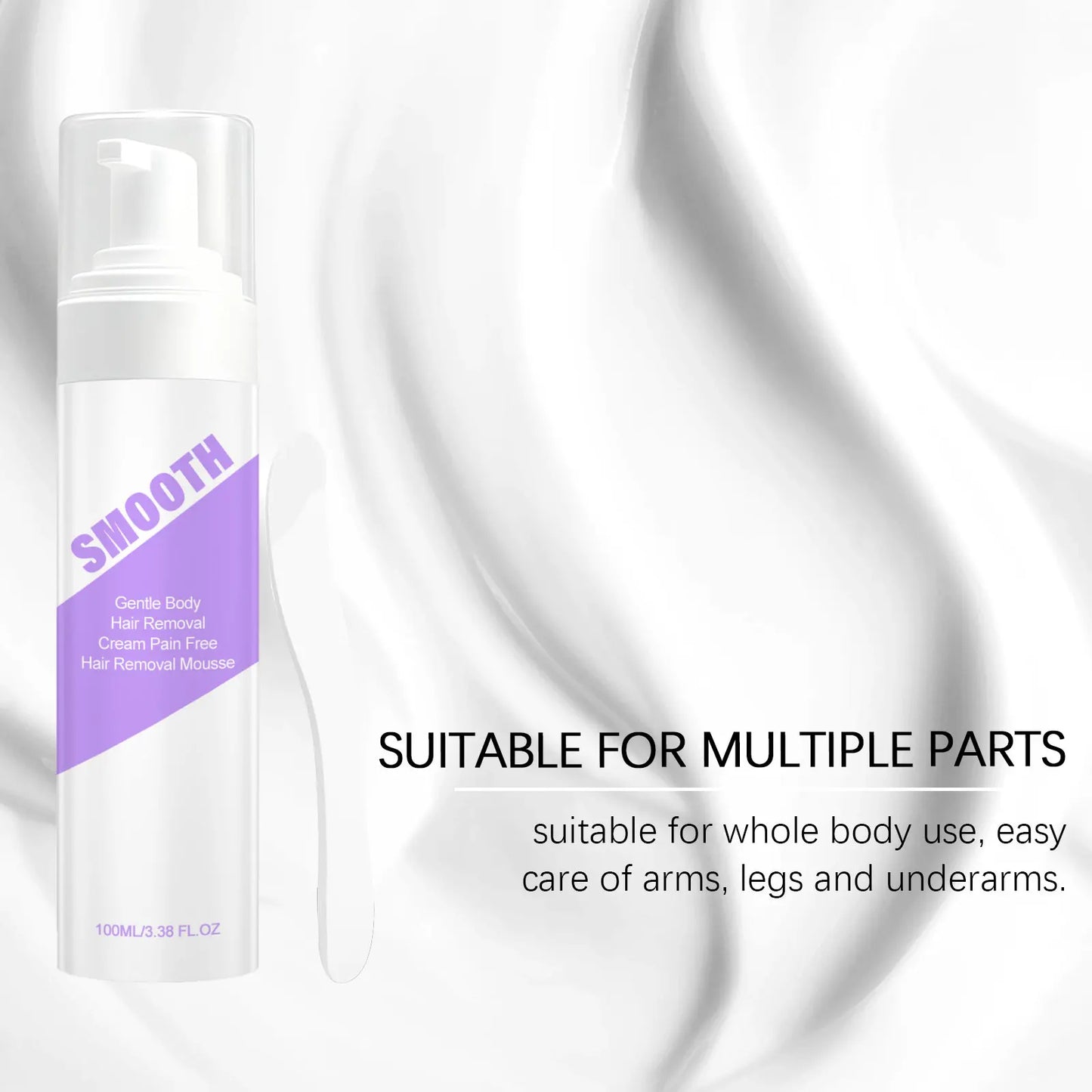 Painless Hair Removal Cream for Arms, Legs & Armpits | 100ml