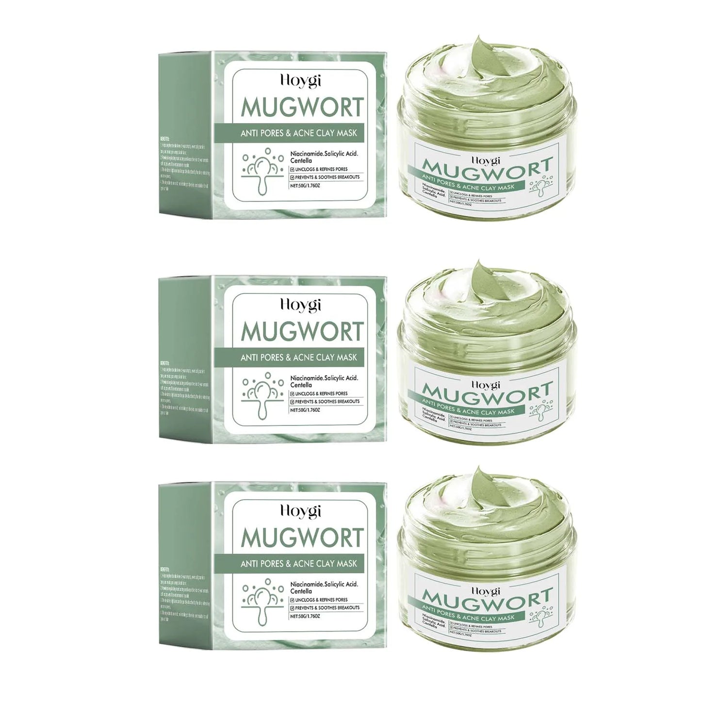Deep Cleansing Clay Mud Mask – Pore Shrinking & Acne Care
