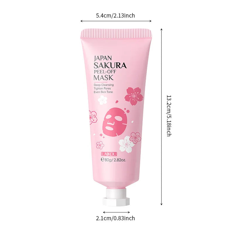 LAIKOU Sakura Peel-Off Face Mask – Blackhead & Anti-Wrinkle