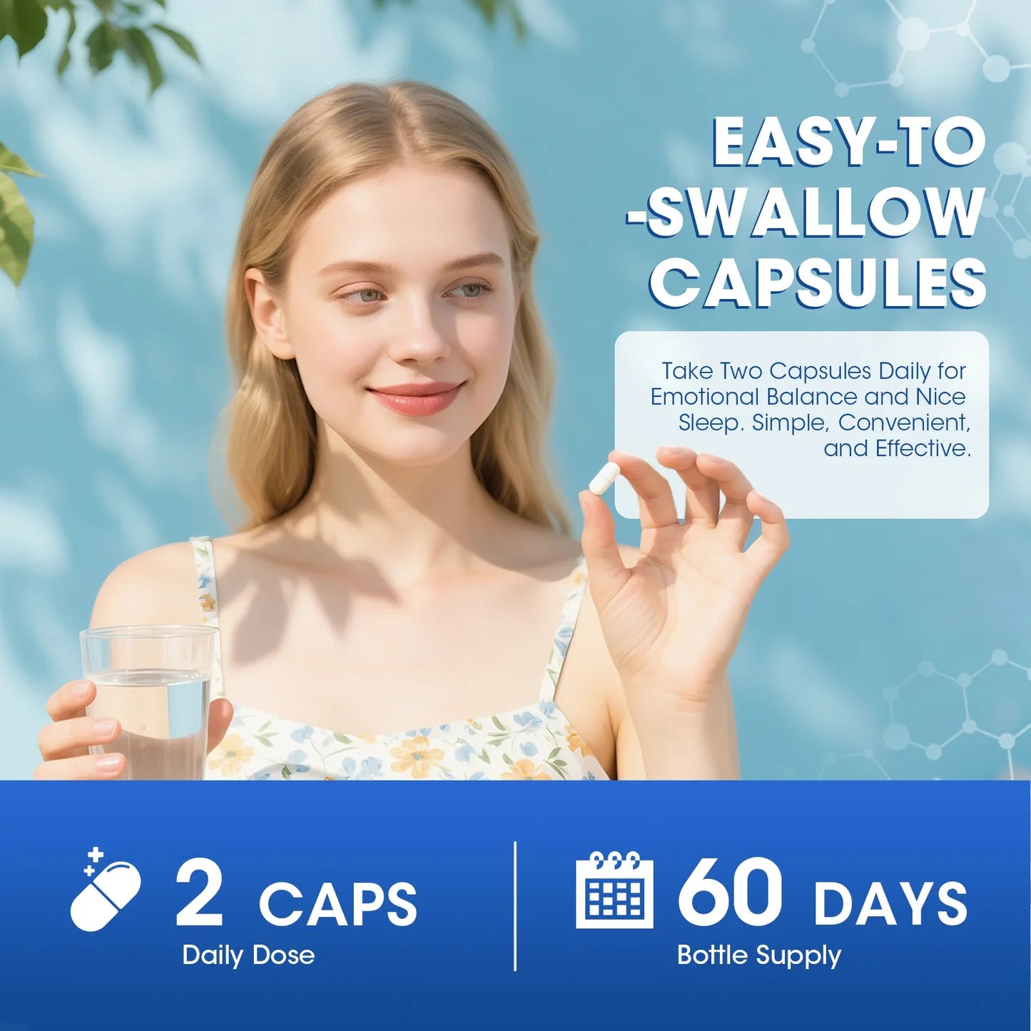LUKAREE 10-in-1 GABA Capsules – Sleep, Mood & Focus Support