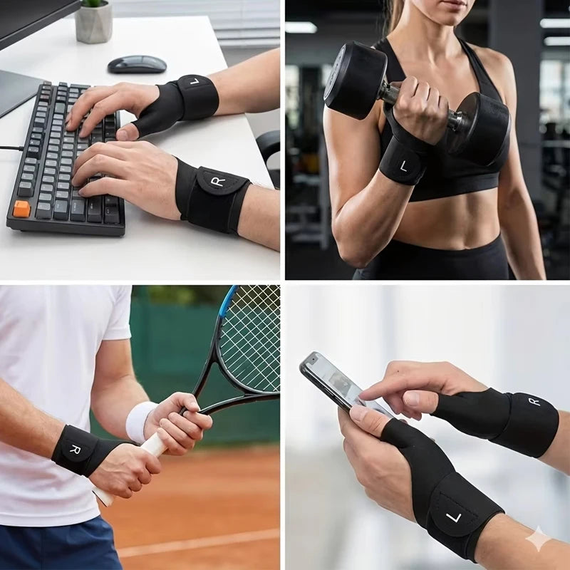 Adjustable Breathable Wrist Guard Finger Stabilizer Ergonomic Support