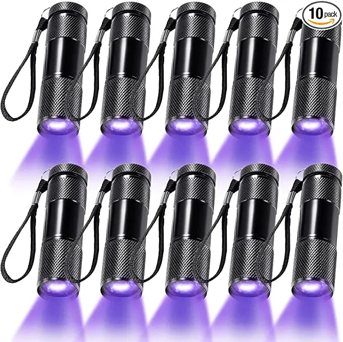 POCKETMAN 395nm UV Black Light Flashlight | Pet Stain Detector