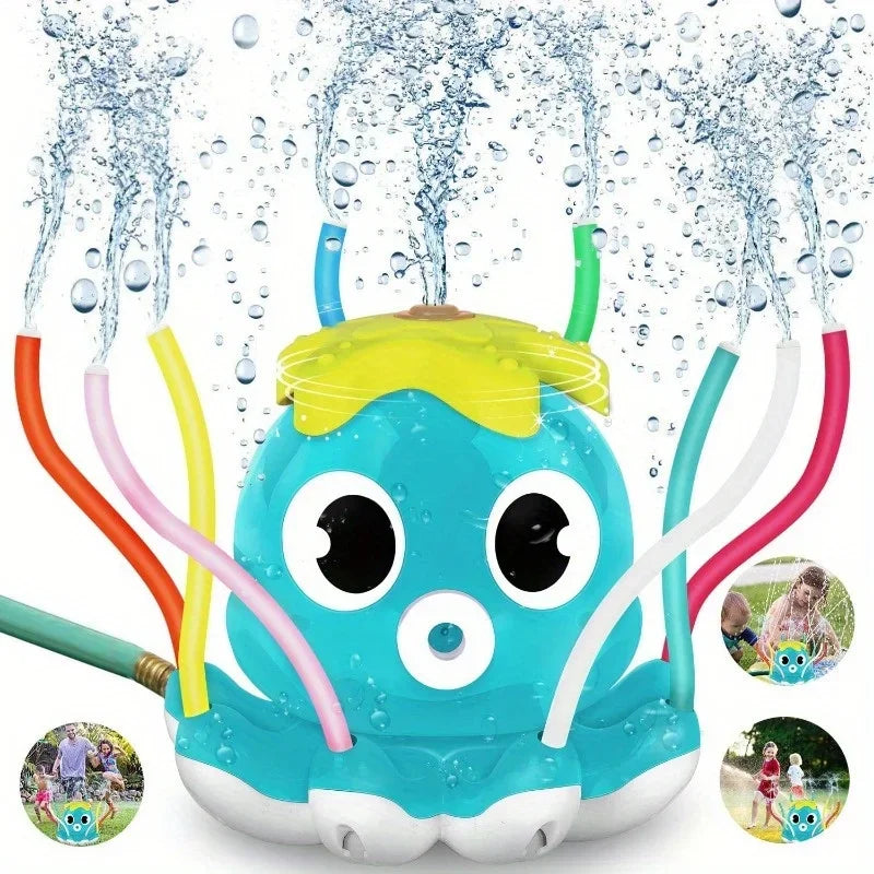 Kids Spinning Turtle Water Sprinkler | Outdoor Summer Toy