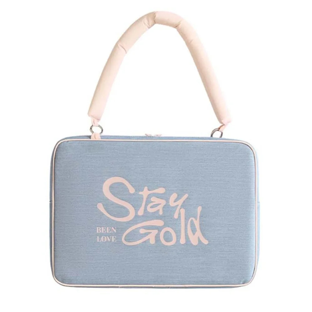Korean Style Laptop Sleeve Bag – 14" & 15.6" Shoulder Case