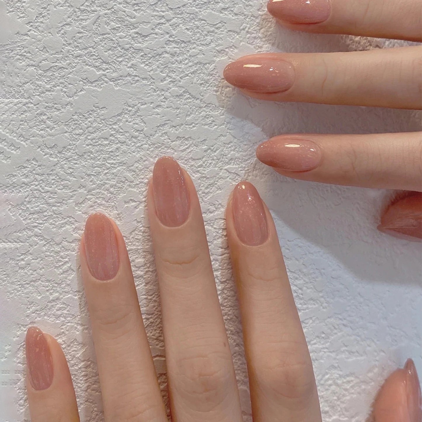 24pcs Long Pointed Red Press On Nails | Full Cover Stiletto Tips