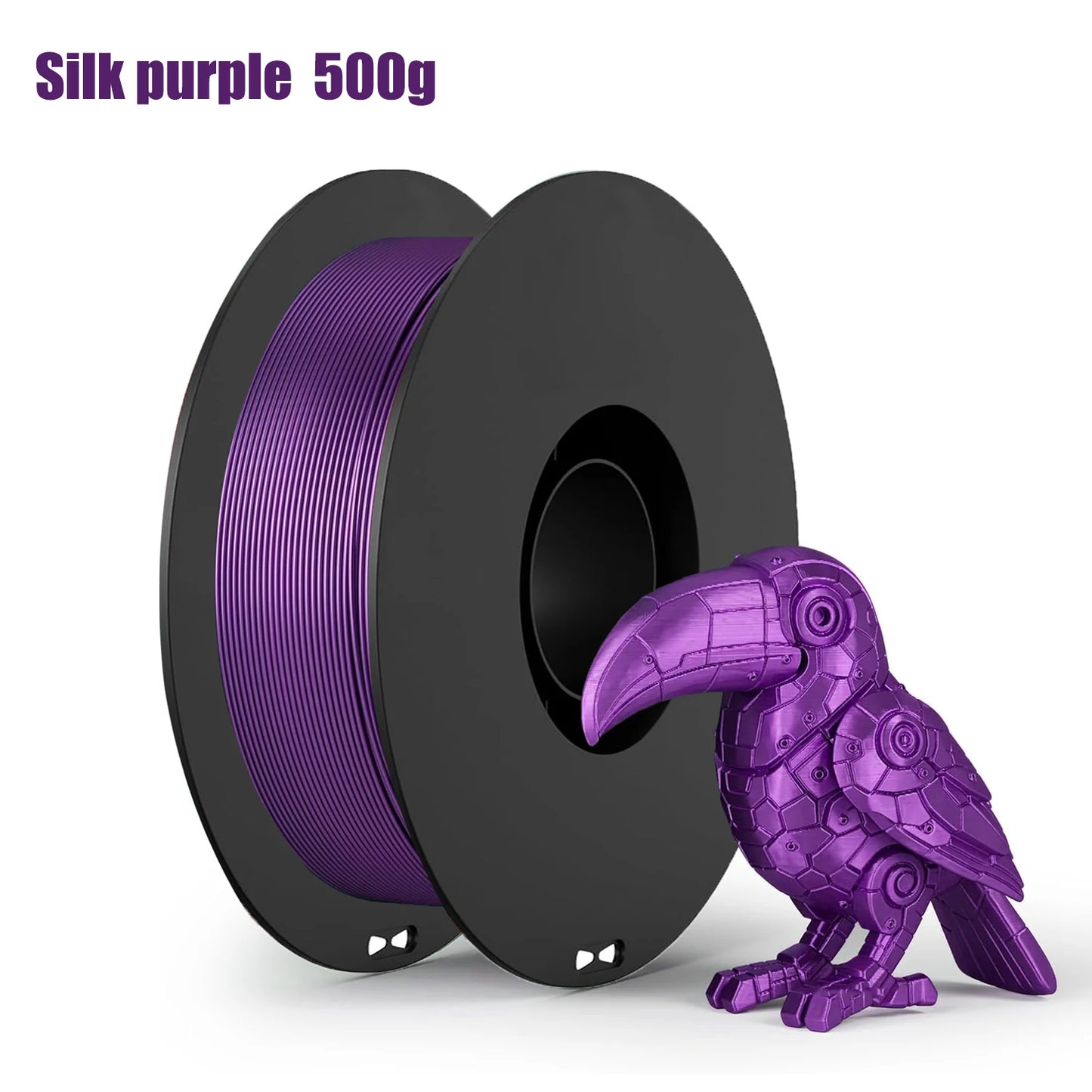 Silk PLA Filament 1.75mm 4-Color Bundle 250g – 3D Maliang