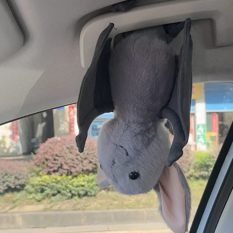 Fashion New Cute and Bizarre Bat Pig Doll Fun Plush Toy Sleeping Doll Collection Exquisite Healing Plush Halloween Ornament Gift Peaceful Pleasures Health and Wellness