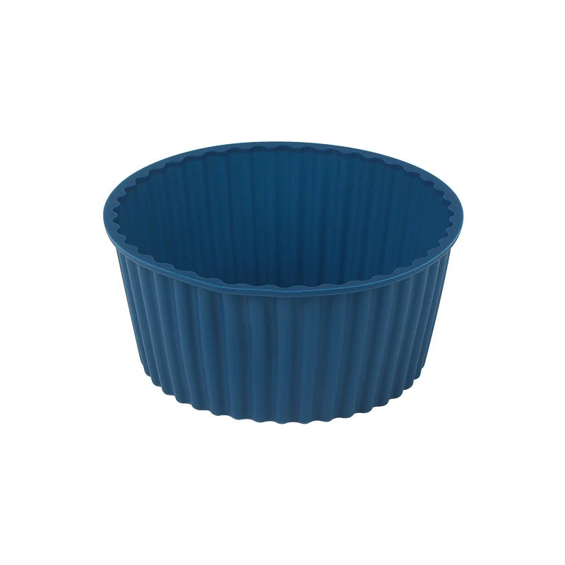 2-Pack Food Grade Silicone Cupcake Muffin Baking Molds – Non-Stick