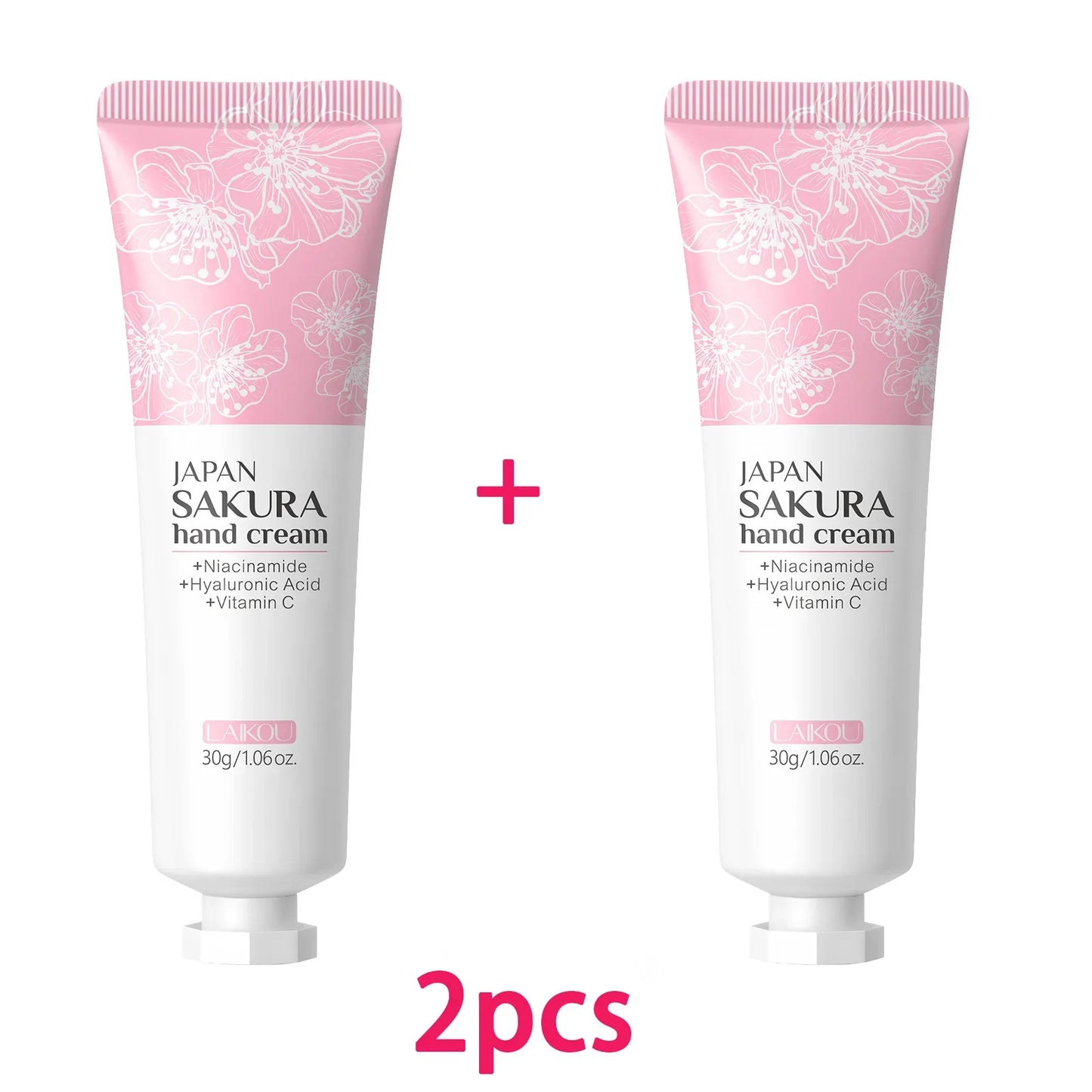LAIKOU Sakura Hand Cream – Hydrating & Brightening 30g