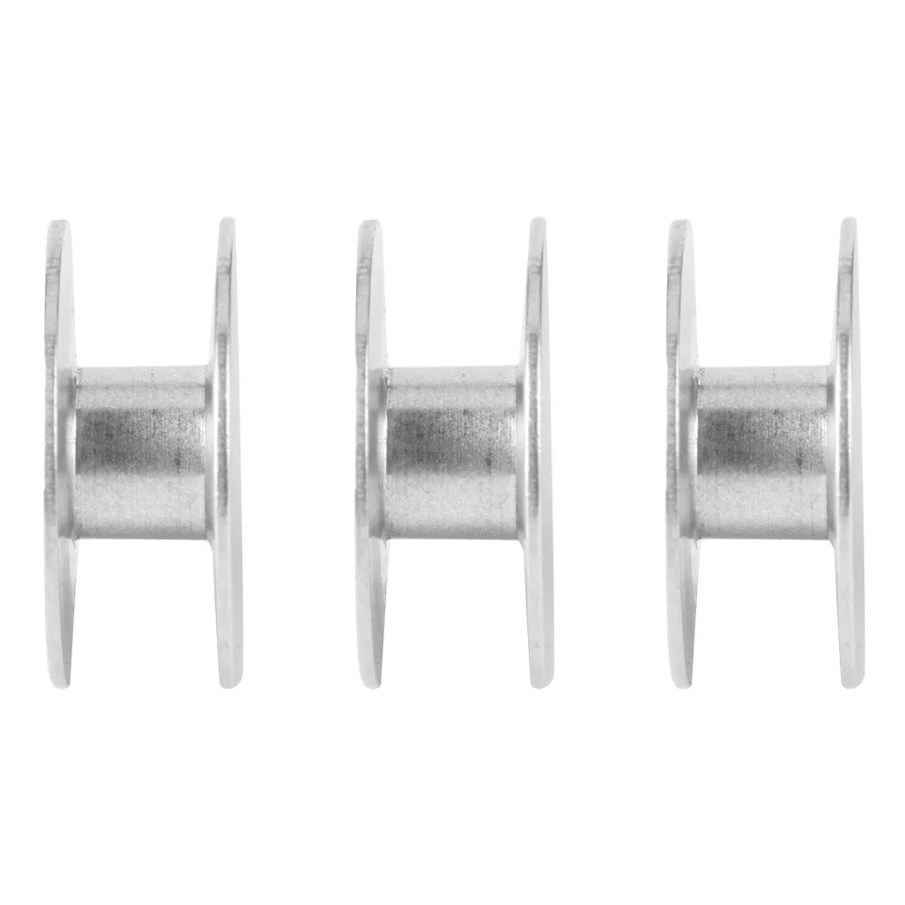 Aluminum Bobbins Empty Spool Flat Sewing Machine Parts