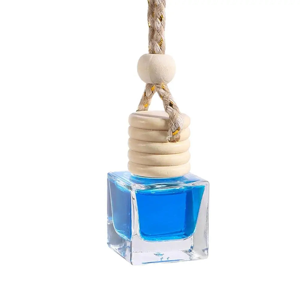Square car fragrance car interior accessories, perfume pendant car supplies, fresh air car fragrance Air Freshener Scent Peaceful Pleasures Health and Wellness Ocean
