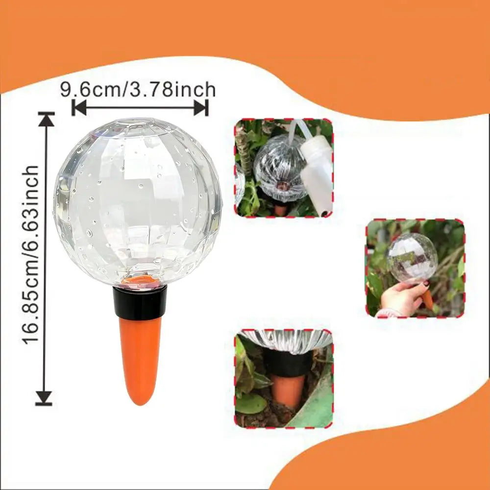 Self Watering Planter Insert 500ml Large Automatic Globes Outdoor Plants Watering Spikes For Flower House Potted Hydroponic Grow Peaceful Pleasures Health and Wellness China Mainland B