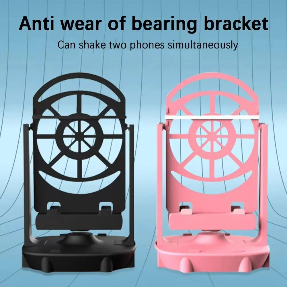 HOMEFISH Desk Walking Swing Shaker Mobile Phone Stand Holder Pedometer Brush Stepper For Phone Wiggler Counter Peaceful Pleasures Health and Wellness