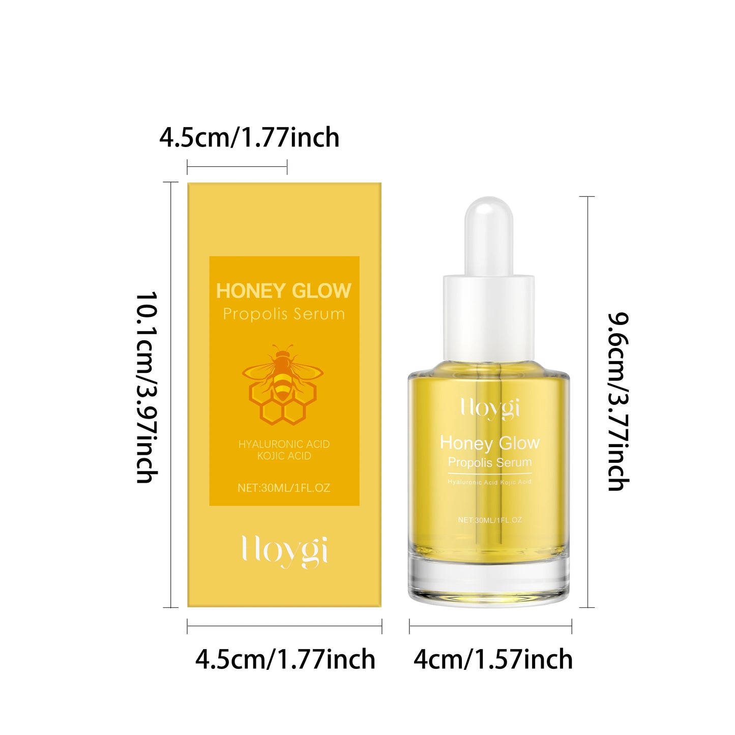 Propolis Facial Serum – Acne, Brightening & Hydration Essence