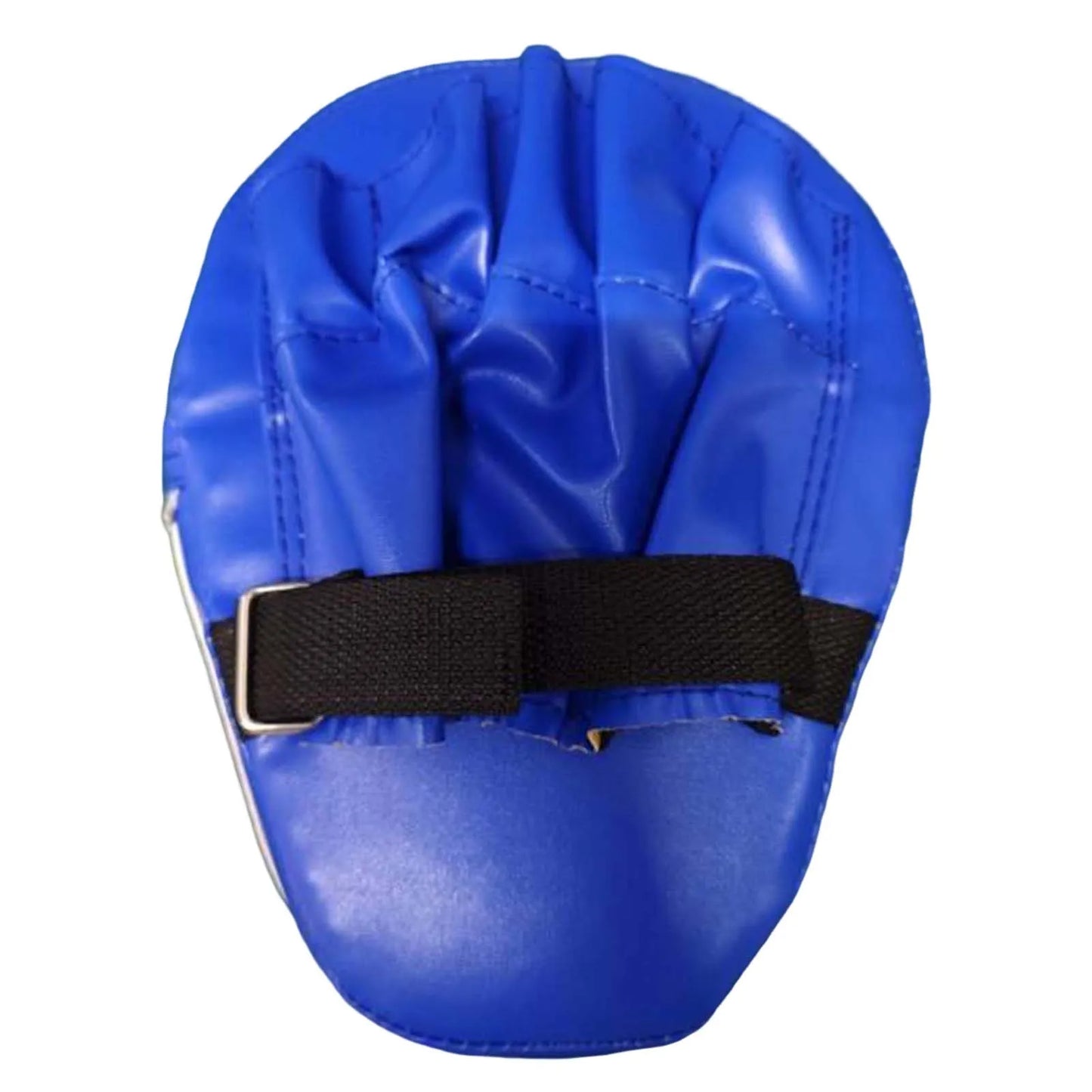 Boxing Gloves Pads Mitt Convenient to Use Fighting Hand Target for Friend Family Neighbors Gift Peaceful Pleasures Health and Wellness Blue edged black fac