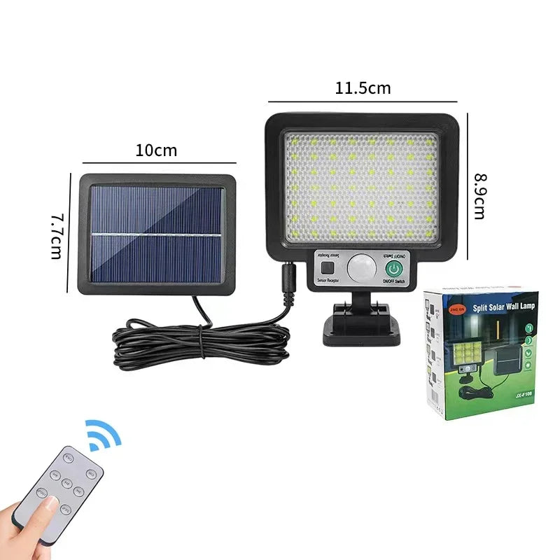 ESMARTER Solar LED Wall Light | Motion Sensor IP65 3 Modes